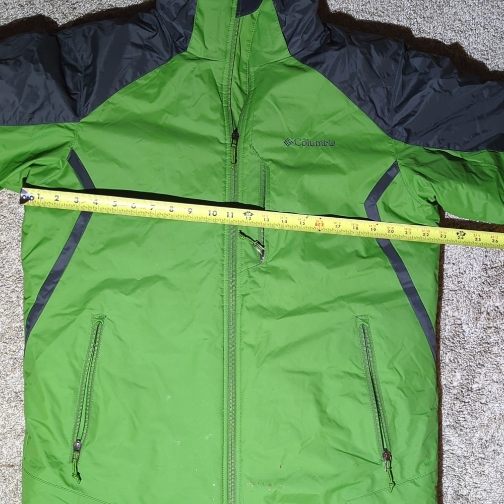 Columbia Vibrant Green and Charcoal Jacket - Picture 16 of 16